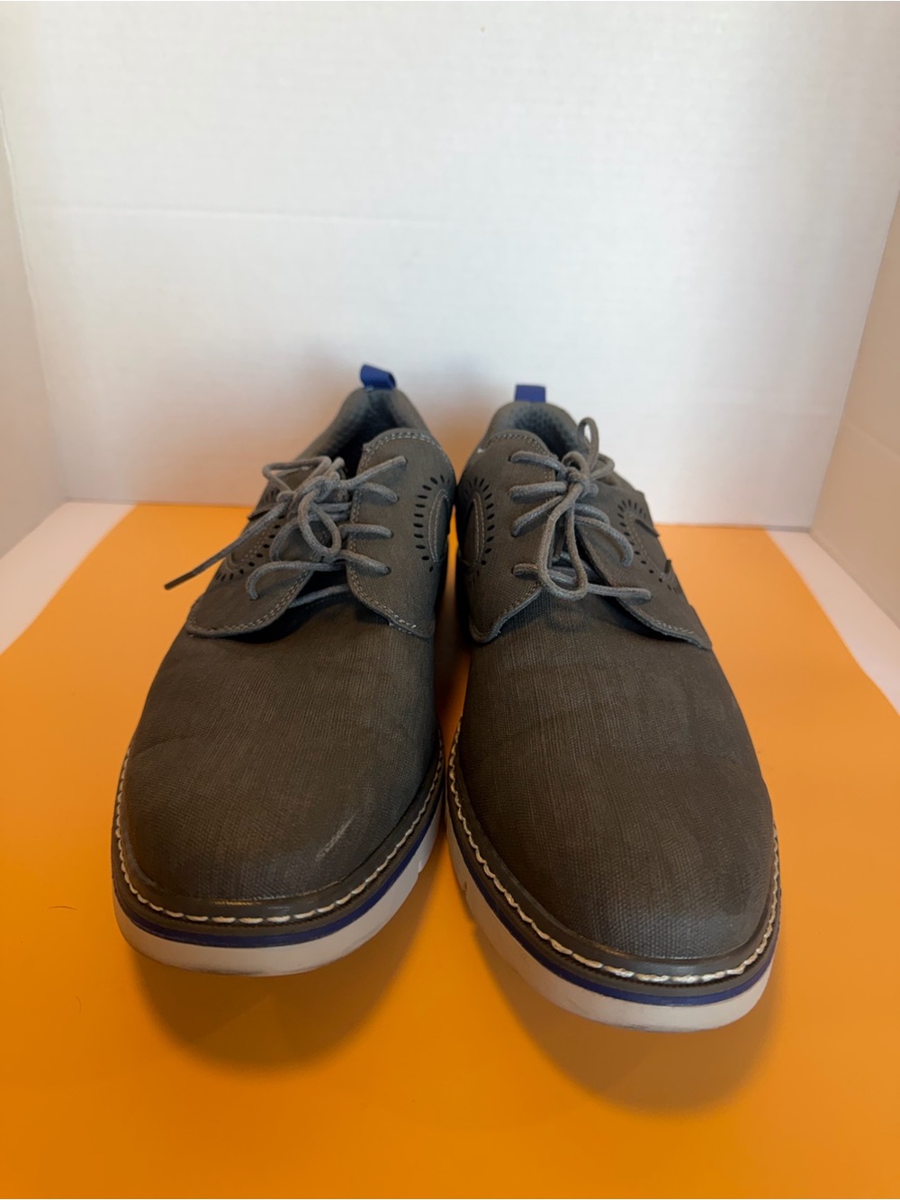 Stacy Adams Stride Gray Redzone Casual Oxford 11M
